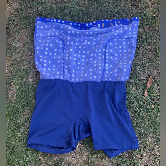 Jofit polka dot mini skirt with built in shorts - size S - Picture 3 of 4